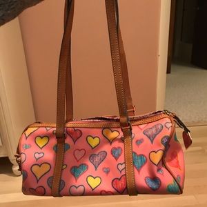 Dooney & Bourke pink heart purse
